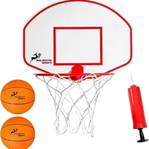 Mini Basketball Hoop Indoor - No Assembly Door Basketball Game for Kids & Adults