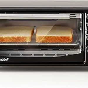 Elite Gourmet ETO236 2 Slice Toaster Oven | Compact Countertop with Timer
