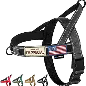 Premium No Pull Dog Harness with Reflective Strip - Escape Proof & Comfortable for Small to Large Dogs