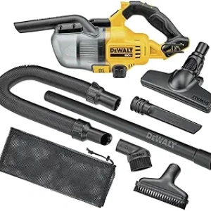 DEWALT 20V Cordless Handheld Vacuum with HEPA Filter & LED Light