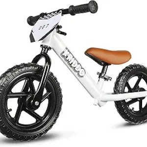 KRIDDO 12 Inch Toddler Balance Bike for Ages 2-5 | Adjustable Kids Push Bicycle