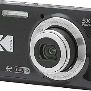 KODAK PIXPRO FZ55-BK 16MP Digital Camera 5X Optical Zoom 1080P HD Vlogging