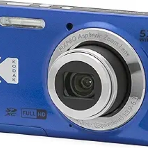 KODAK PIXPRO FZ55-BL 16MP Digital Camera with 5X Optical Zoom & 1080P HD Video