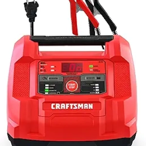 CRAFTSMAN 6A Car Battery Charger 100A Engine Starter - 6-in-1 Multi-Function Solution