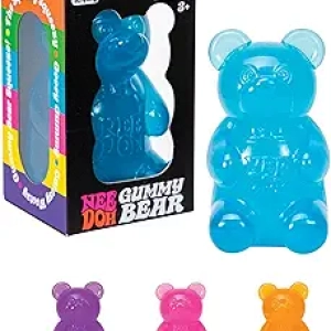 Schylling NeeDoh Gummy Bear Fidget Toy - Sensory Stress Relief Toy