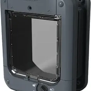 Microchip Cat Door 360 - ISO/AVID Compatible Pet Flap for Doors & Walls
