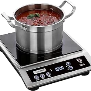 ChangBERT 1800W Commercial Induction Cooktop | NSF Certified Portable Hot Plate