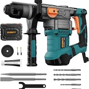 1-1/4" SDS-Plus 13 Amp Rotary Hammer Drill with Safety Clutch & Variable Speed