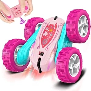 360° Flip RC Stunt Car - 4WD Double-Sided Remote Control Toy for Kids 6-12