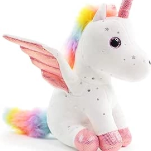 Sew Butiful 8" Unicorn Stuffed Animal - Soft Plush Toy for Girls Ages 3-8