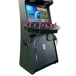 4600 Games 32" Commercial Grade Arcade Machine - 4 Player Upright Cabinet with Guns