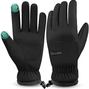 ihuan Winter Waterproof Ski Gloves - Touchscreen, Windproof & Warm