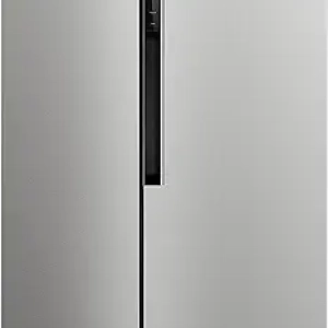 Hamilton Beach 15.6 cu ft Counter Depth Side-by-Side Refrigerator | Stainless Steel