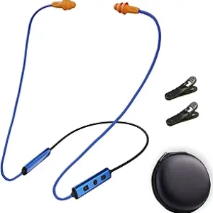 Professional Bluetooth Noise Cancelling Earbuds with 20-Hour Battery & Mic