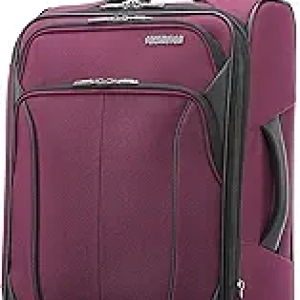 American Tourister 4 KIX 2.0 Expandable Carry-On Spinner Luggage 20" Purple Orchid