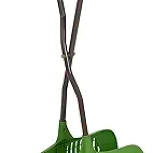 AMES Leaf Grabber Rake - Professional Yard Cleanup Tool with Cushioned Grip