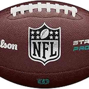 Wilson NFL Stride Pro Eco Football - Official Size, Sustainable Brown