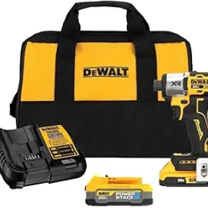 DEWALT 20V MAX Cordless Impact Driver with Battery & Charger | 1,825 in-lbs Torque
