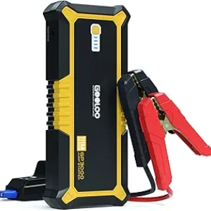 GOOLOO GP3000 3000A Jump Starter - 12V Car Battery Booster for Gas & Diesel Engines