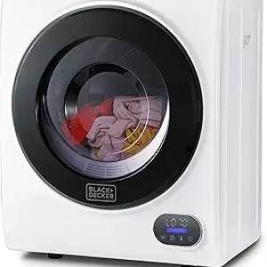 BLACK+DECKER Portable Compact Dryer 1.5 Cu. Ft. - 120V Vented Electric Machine