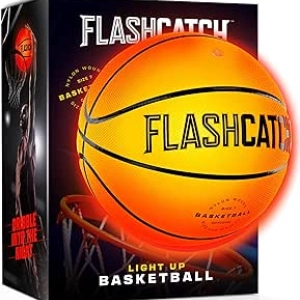Light Up Basketball - LED Glow in The Dark Ball for Kids & Teens
