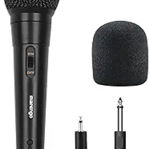 Marengo Handheld Cardioid Dynamic Microphone with 13ft Cable & ON/OFF Switch