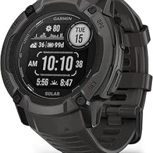 Garmin Instinct 2X Solar GPS Smartwatch | Military-Grade Rugged Watch with Solar Charging