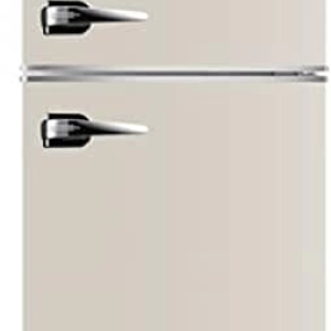 Frigidaire EFR840 Retro Mini Fridge with Freezer - 3.1 Cu Ft Cream
