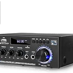 AK45 300W Bluetooth 5.0 Stereo Amplifier - Home Audio System with USB & Remote