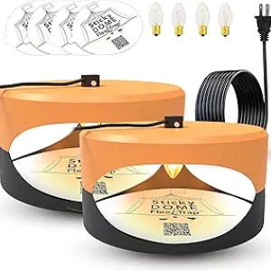 ASPECTEK Sticky Dome™ Flea Trap - Odorless Indoor Insect & Bed Bug Killer