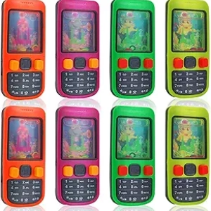 10 Pack Handheld Water Ring Games - Party Favors for Kids 4-12 Years