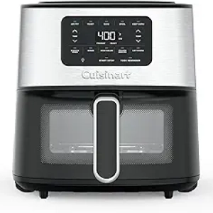 Cuisinart 6-Quart Air Fryer with 5 Cooking Functions & Presets