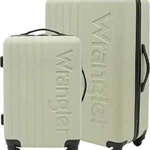 Wrangler Quest 2-Piece Luggage Set (30"/22") - Pelican Hard Shell