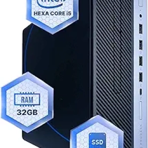 HP ProDesk 600G4 Hexa-Core i5 Desktop | 32GB RAM, 1TB SSD, Windows 11 Pro