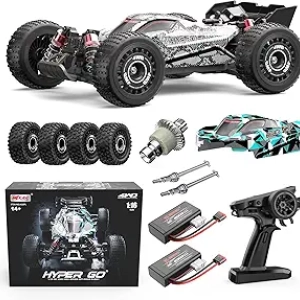 HYPER GO H16PL 1/16 Brushless RC Buggy - 38 mph 4WD Racing Truck for Adults
