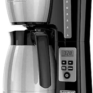 BLACK+DECKER 12 Cup Thermal Programmable Coffee Maker - Brew Strength Control
