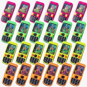Water Ring Game Handheld - 24 Pc Kids Party Favors & Classroom Prizes