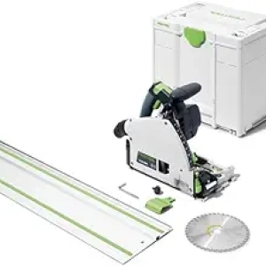Festool TS 60 KEB-F-Plus-FS Plunge-Cut Track Saw with 55" Guide Rail