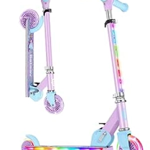BELEEV V2 Light-Up Scooter for Kids | Adjustable Height, LED Wheels | Ages 3-12