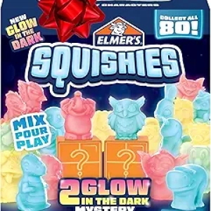 Elmer's Squishies DIY Kit - Glow in the Dark Squishy Toys for Kids