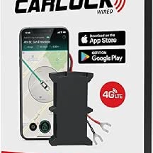 CARLOCK 4G LTE GPS Car Tracker - Real-Time Anti-Theft Device with Instant Alerts