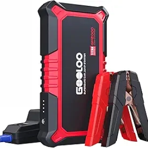 GOOLOO GP2000 Jump Starter 2000A - Portable Car Battery Charger for Gas & Diesel