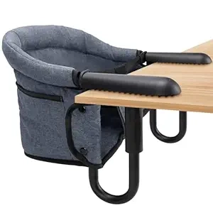 Portable Hook-On Chair for Babies 6-36 Months | Foldable High Chair with Carry Bag