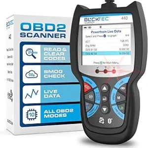BLCKTEC 440 Bluetooth OBD2 Scanner - Professional Car Diagnostic Tool & Code Reader