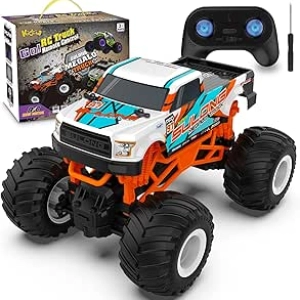 1:16 RC Monster Truck 2.4GHz - 20km/h All Terrain Remote Control Car for Kids