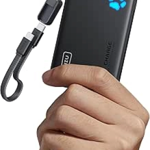 INIU 45W Ultra Slim Power Bank 10000mAh - Fast Charging with USB-C Cable