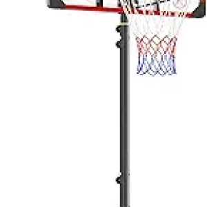 Adjustable Kids Basketball Hoop 4.82-8.53ft | Portable Outdoor & Indoor Hoop