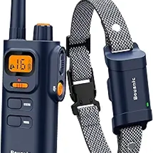 Bousnic Dog Shock Collar with Remote - 4000FT Range Training Collar for Dogs 8-120lbs