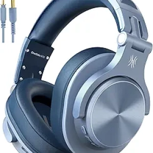 OneOdio A70 Bluetooth Over Ear Headphones - 72H Playtime, Hi-Res Studio Headphones