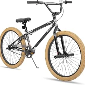JOYSTAR Brockway 20" 24" Freestyle Kids BMX Bike - Beginner Bicycle for Boys & Girls 6-14 Years